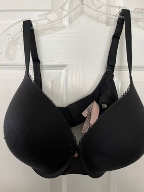 Victoria's Secret Black Lightly Padded T-Shirt Bra